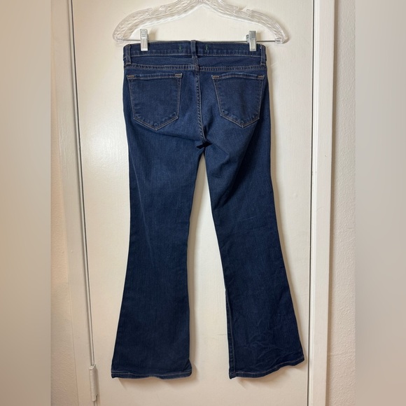 J Brand Babe Starless Cotton Blend Low Rise Y2K Style Flare Blue Jeans Size 26 - Picture 5 of 14